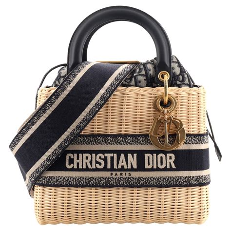 dust bag dior original|lady dior wicker bag.